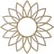 Ekena Millwork Daisy Wood Fretwork Pierced Ceiling Medallion, Birch, 28"OD x 9 3/4"ID x 3/8"T CMWP28X28X0375DABI - alternate 4